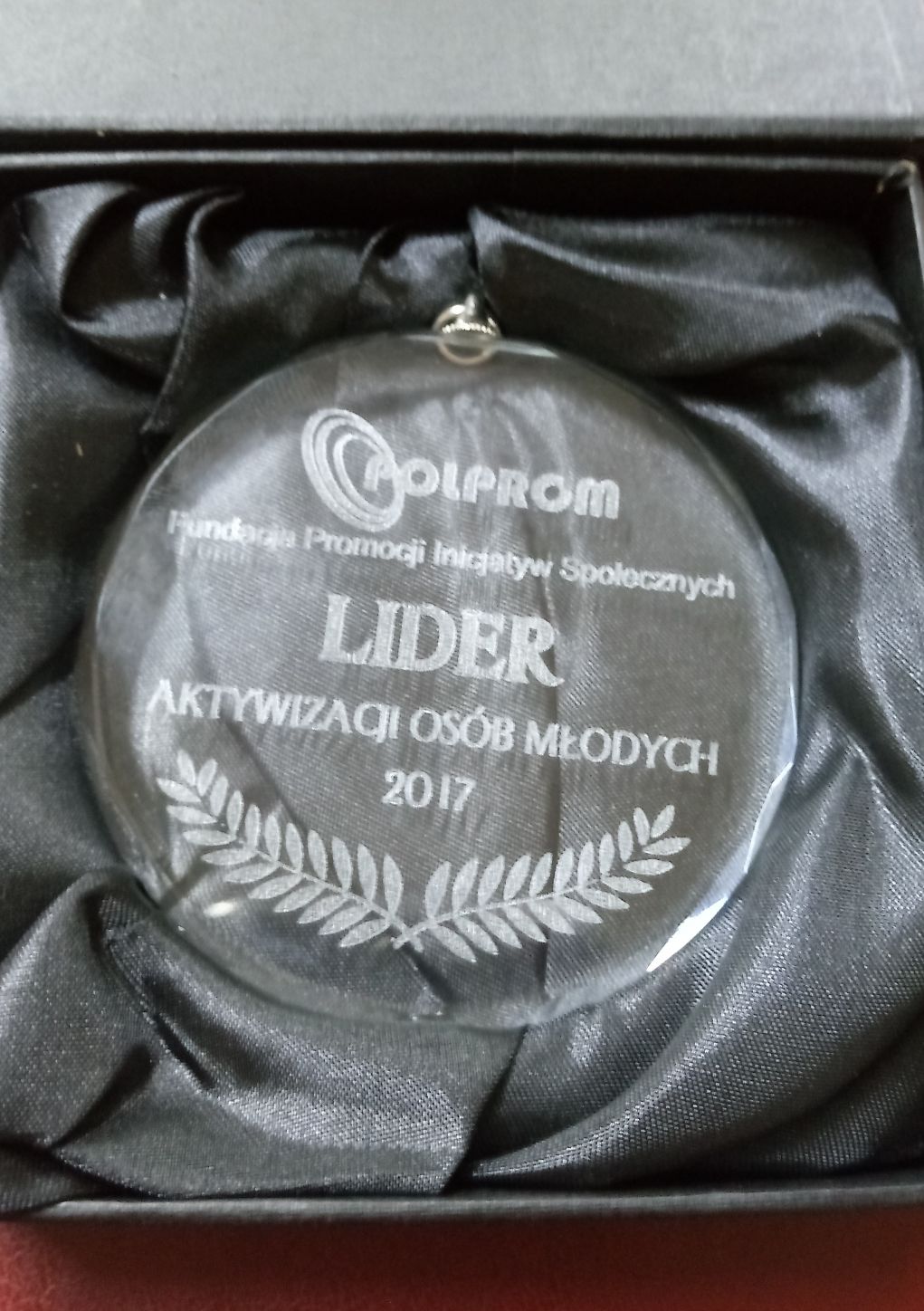 Nagroda specjalna Lider aktywizacji osób Młodych 2017.