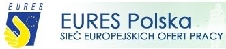 Logo EURES Polska Sieć Europejskich Ofert Pracy